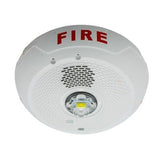 System Sensor PC2WLED | L-Series 2-Wire Ceiling Mount Horn Strobe with LED, 2W, White