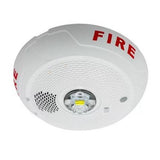 System Sensor PC2WLED | L-Series 2-Wire Ceiling Mount Horn Strobe with LED, 2W, White