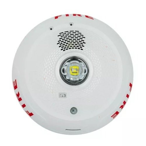 System Sensor PC2WLED | L-Series 2-Wire Ceiling Mount Horn Strobe with LED, 2W, White