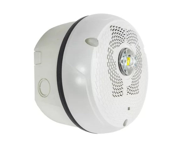 System Sensor SPSCWKLED Outdoor Speaker Strobe LED White Ceiling