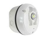 System Sensor SPSCWKLED Outdoor Speaker Strobe LED White Ceiling