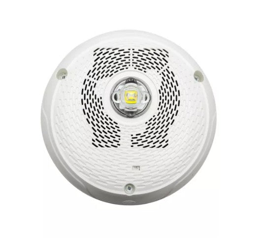 System Sensor SPSCWKLED Outdoor Speaker Strobe LED White Ceiling
