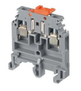TE Connectivity 011568613 | M4/6.SNB Screw Clamp Terminal Blocks - Disconnect - Grey