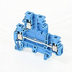 TE Connectivity 12512603 | Double Deck Term Block - Blue M4/6.D2.1N Terminal