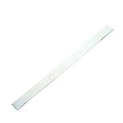TE Connectivity 1SNA235462R2200 | Strip of 7 precut blank labels to be inserted onto PEB label holder