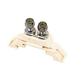 TE Connectivity 1SNA295393R2200 | HD4/9.FF4 -Stud terminal blocks - 2 studs M4 - Beige - 4 mm2 - 9.5 mm 0.374 in spacing
