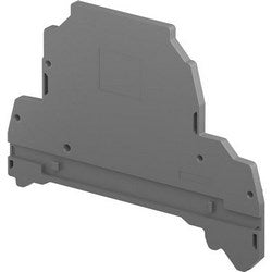 TE Connectivity 1SNK508911R0000 | ES4-D2-SF1 End Section - Dark Grey - 2.5 mm 0.098 In Spacing