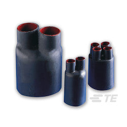 TE Connectivity 476449-000 | Cable Breakout - 2 Finger-Use Range - Min. Max.-Body: 1.65" - 3.00" Finger: 0.65" - 1.40"