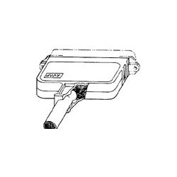 TE Connectivity 552008-1 | 50 Positions, Strain Relief Cover - Operating Temperature Range: -55 - 105 C, Pack of 100