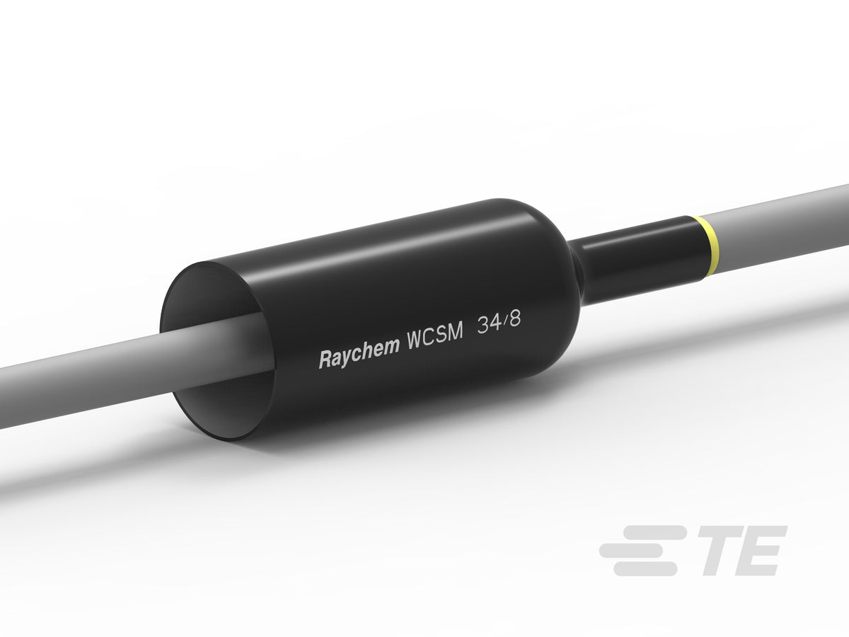 TE Connectivity EE0458-000 | Heat Shrink Tubing, Black, 225 mm, 34mm, Shrink Ratio 3 to 1