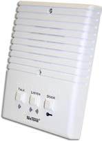 Tektone Sound & Signal IR205E | Apartment Station, Surface Mount, 5-wire, Curved Plastic Plate