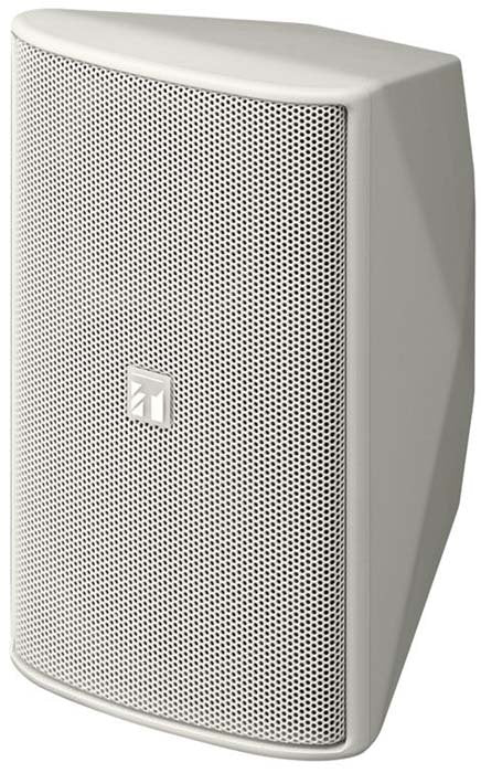 TOA Electronics F-1000WT | 4" Coaxial 15W Wide Dispersion Speaker, White