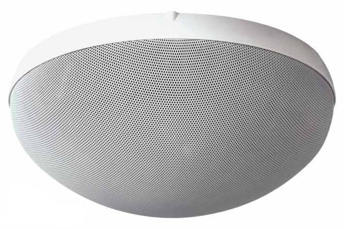 TOA Electronics H-2WP EX | Coaxial Interior Design Ceiling Speaker, Dome-Shaped, Weather-Resistant