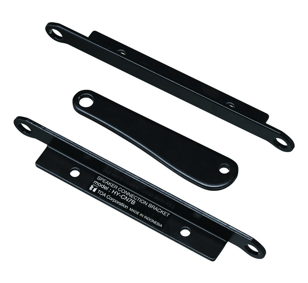 TOA Electronics HY-CN7B-WP F00 | Waterproof Speaker Joining Bracket for HX-7 Speaker, Black