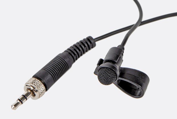 TOA Electronics MIC-LP2 | Lapel Microphone for S4 Body Pack Transmitter, 1/8" Plug