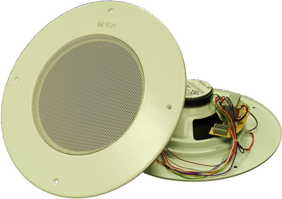 TOA Electronics PC-580RU AM | 8" Plenum-Rated Ceiling Speaker