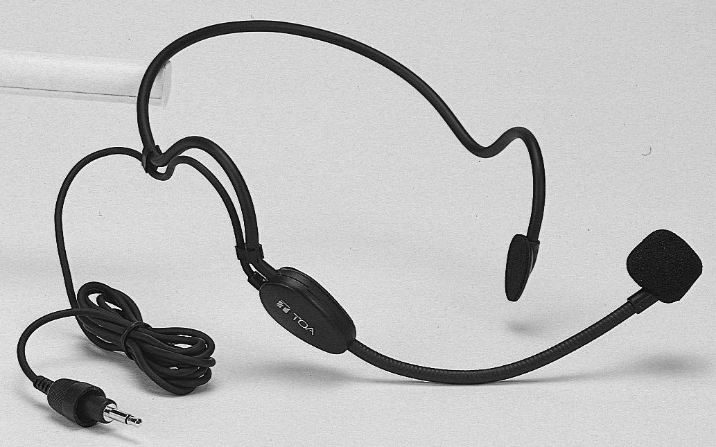 TOA Electronics WH-4000H | Cardioid Dynamic Headset Microphone for WM-4310 Wireless Transmitter