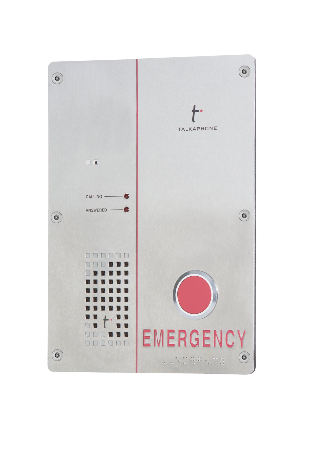 Talk-A-Phone ETP-500E3 | ETP-500 Series Analog Call Station Indoor/Outdoor, EMERGENCY Button/Signage