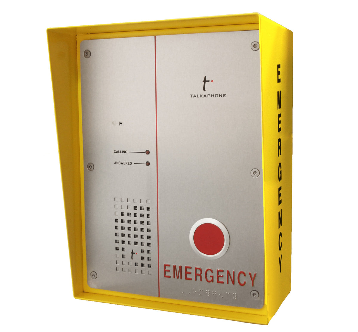 Talk-A-Phone ETP-SMH-1-SS-NL | Hooded Surface Mount For 500 Series And 600 Series Call Stations