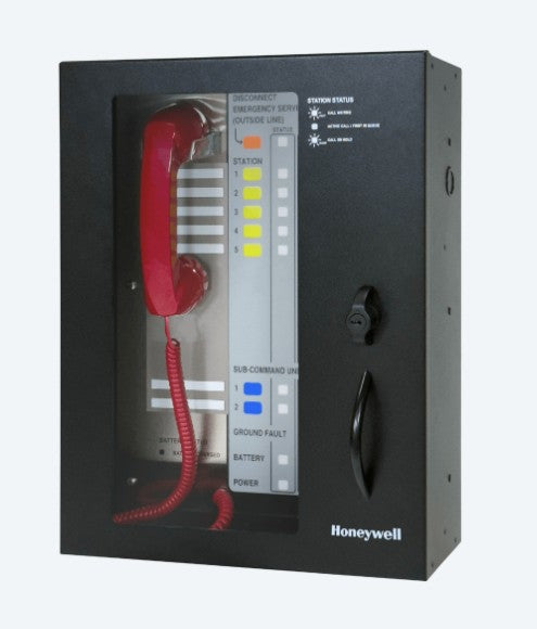 Talk-A-Phone HON-AOR-5-DKL | Area of Refuge Command Unit With 5-station Capacity, Door