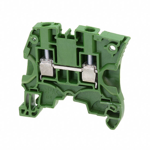 TE Connectivity 1SNK506061R0000 | Screw Clamp Terminal Block, 1-Circuit, Block Feed-Through, 2 Positions, 41 A, 10.6 G, TH35-15, TH35-7.5