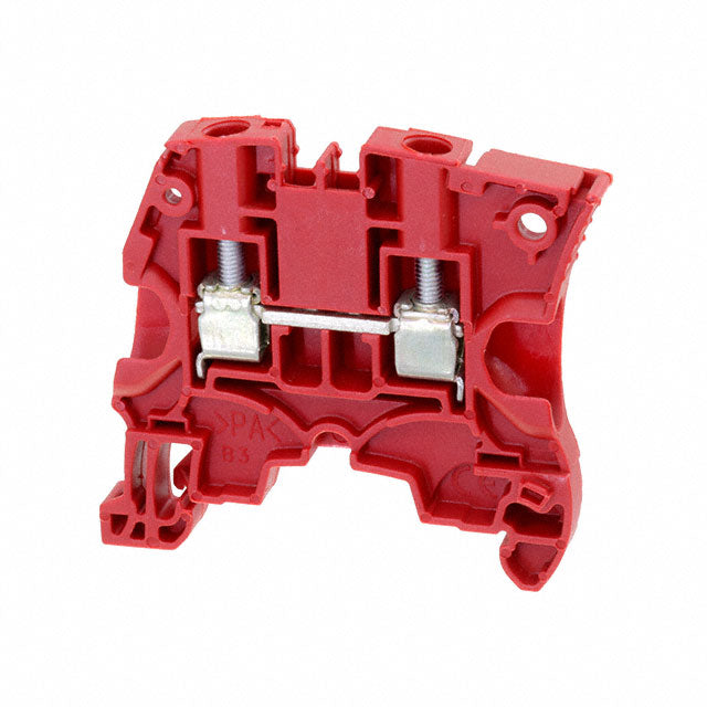 TE Connectivity 1SNK506062R0000 | Screw Clamp Terminal Block, 1-Circuit, Block Feed-Through, 2 Positions, 41 A, 10.6 G, TH35-15, TH35-7.5