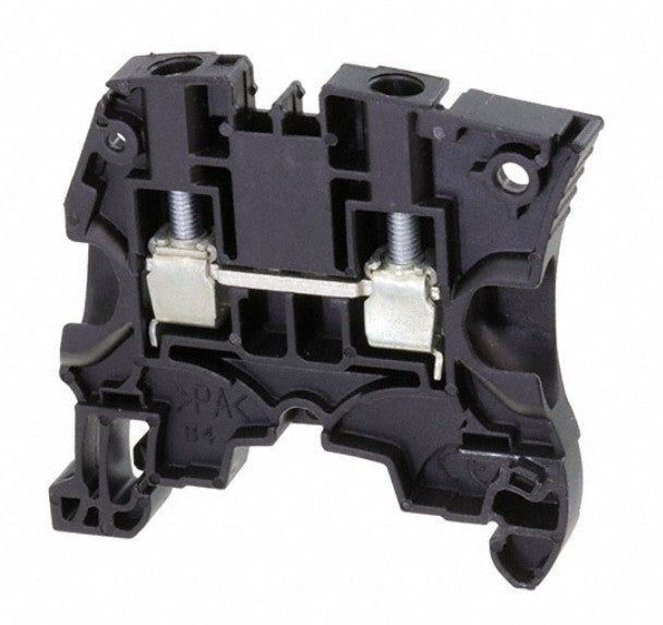 TE Connectivity 1SNK506066R0000 | Screw Clamp Terminal Block, 1-Circuit, Block Feed-Through, 2 Positions, 41 A, 10.6 G, TH35-15, TH35-7.5