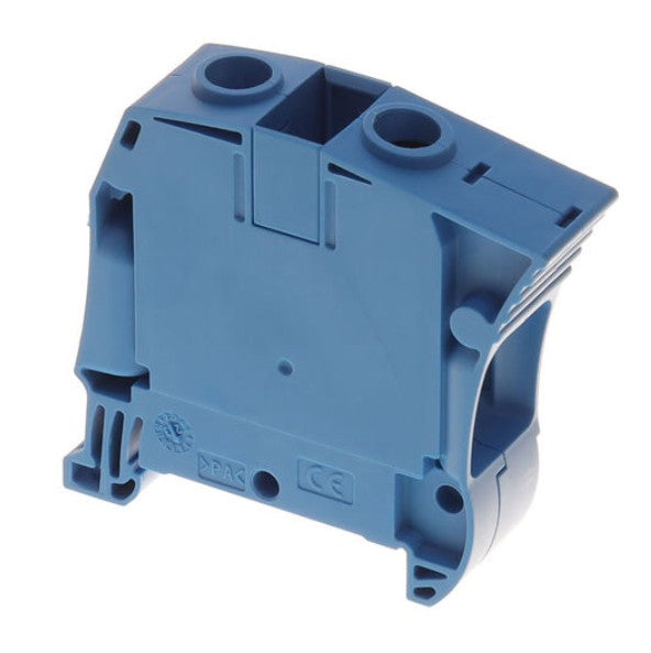 TE Connectivity 1SNK516020R0000 | Screw Clamp Terminal Block, 1-Circuit, Block Feed-Through, 2 Positions, 125 A, 53.4 G
