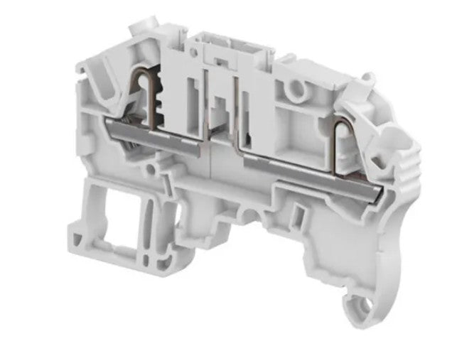 TE Connectivity 1SNK705311R0000 | PI-Spring Terminal Block, 1-Circuit, Block Disconnect, 2 Positions, 17 A, 11.5 G