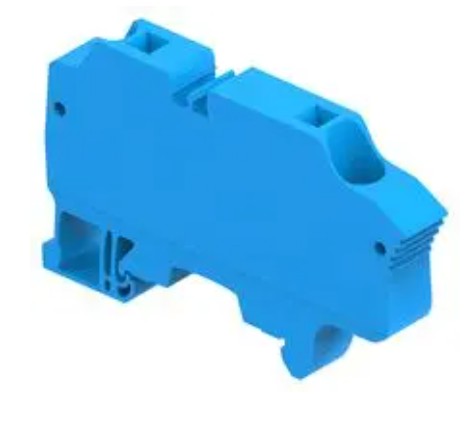 TE Connectivity 1SNK710020R0000 | FEED THROUGH TERM BLOCK 2POLE SPRING 10MM SPACING 20-6 AWG BLUE
