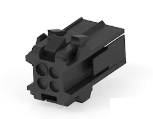 TE Connectivity 207016-1 | Housing Plug, Wire-To-Board, Wire-To-Wire, 4 Connector