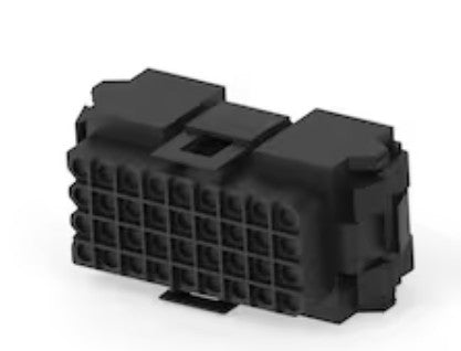 TE Connectivity 207019-1 | Housing Plug, Wire-To-Board, Wire-To-Wire, 4 Connector