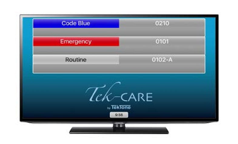 Tektone Sound & Signal LS622/1 | Tek-Care App for TV