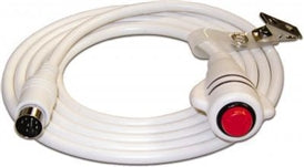 Tektone Sound & Signal SF401A/15 | Push-Button Call Cord, 15?, DIN Plug, Oxygen Safe