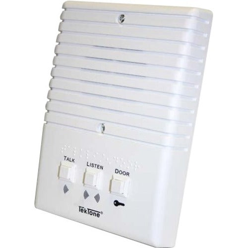 Tektone Sound & Signal IR205E | Apartment Station, Surface Mount, 5-wire, Curved Plastic Plate