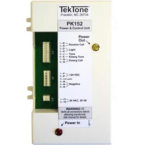 Tektone Sound & Signal PK152 | Provides Power And Control Circuits To O