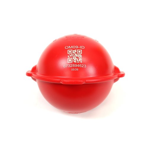 Tempo Communications OM09-ID | Omnimarker Electronic Marker Ball 169.8 kHz Red