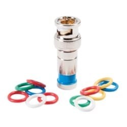 Tempo Communications PA9730 | Connectors, RG59 BNC Compression, 10 Pack
