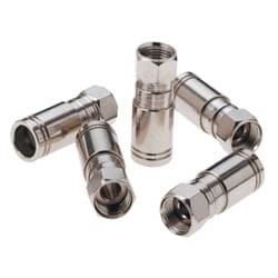 Tempo Communications PA9612 | Connectors, Rg6 Quad Catv "F"  769328112092
