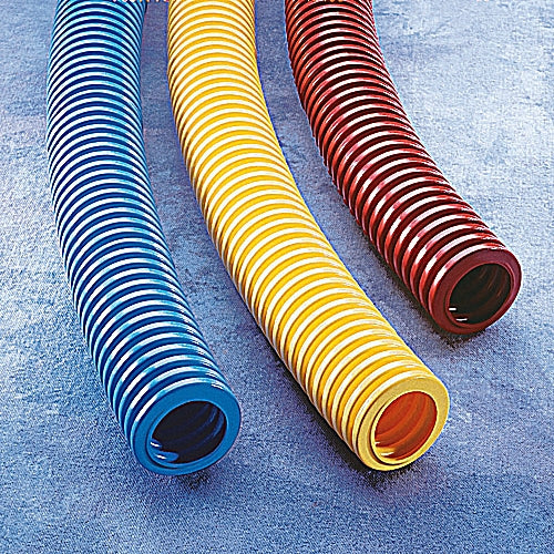 Thomas & Betts 12011-500 | Flexible Raceway, 2 in., 2.03 in. ID, 2-3/8 in. OD, 500 ft. L, 9-1/2 in., PVC, Blue