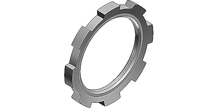 Thomas & Betts 143AL | Locknuts, RMC;IMC, Aluminum, 1 in. Trade Size