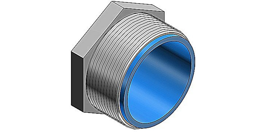 Thomas & Betts 1942 | Chase Conduit Nipple, 1/2 in. Trade Size, Steel, IMC;RMC