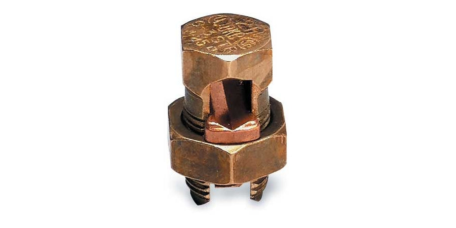 Thomas & Betts 8H | Split Bolt, Bronze Alloy, Solid, 10 AWG