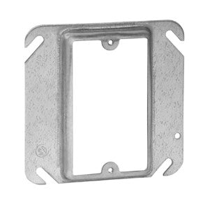 Thomas & Betts 52 C 13 | Outlet Box Cover, Galvanized Steel, Blank, Number of Gangs 1, Square