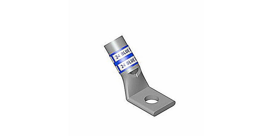 Thomas & Betts 54168UF | Compression Lug, Standard Barrel, Purple Color Code, Copper Conductor, 4/0 AWG, 54, Copper, 1 Hole