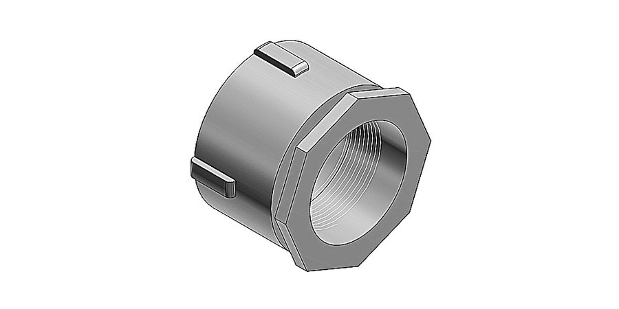 Thomas & Betts 678 | Conduit Coupling, Threaded, RMC;IMC, Malleable Iron, 1-1/4 in. Trade Size