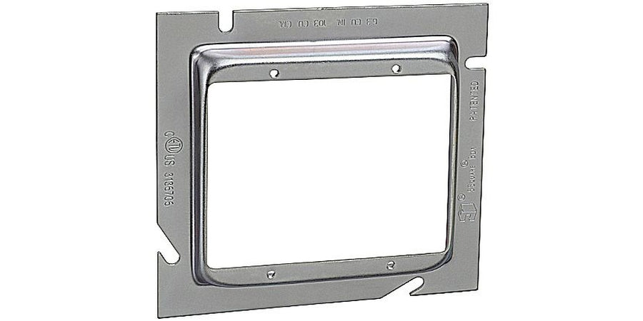 Thomas & Betts 82C-2G-1/2 | Extension Ring, 6.3 cu. in., 5 in. L, 5 in. W, 1/2 in. H