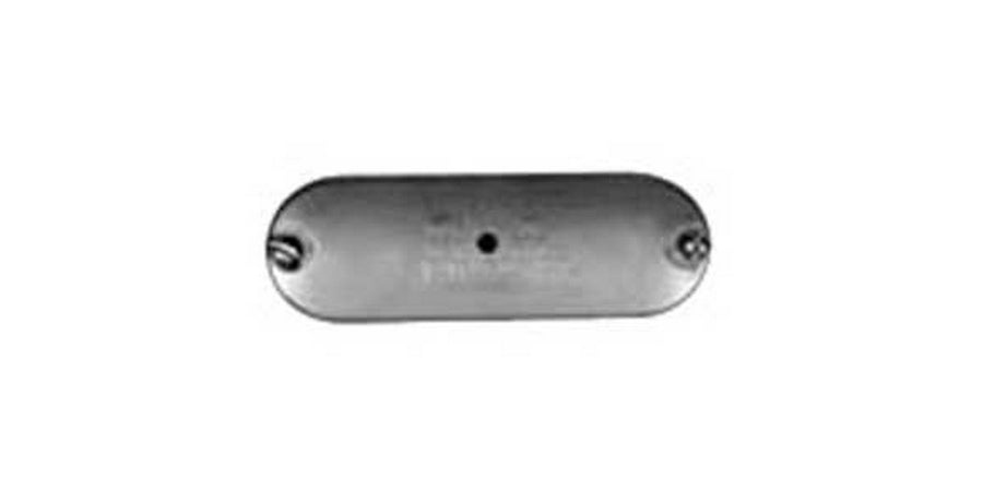 Thomas & Betts CV-5 | Cover Only Cover, Aluminum, 2 in., For Use With Series A and B Conduit Bodies