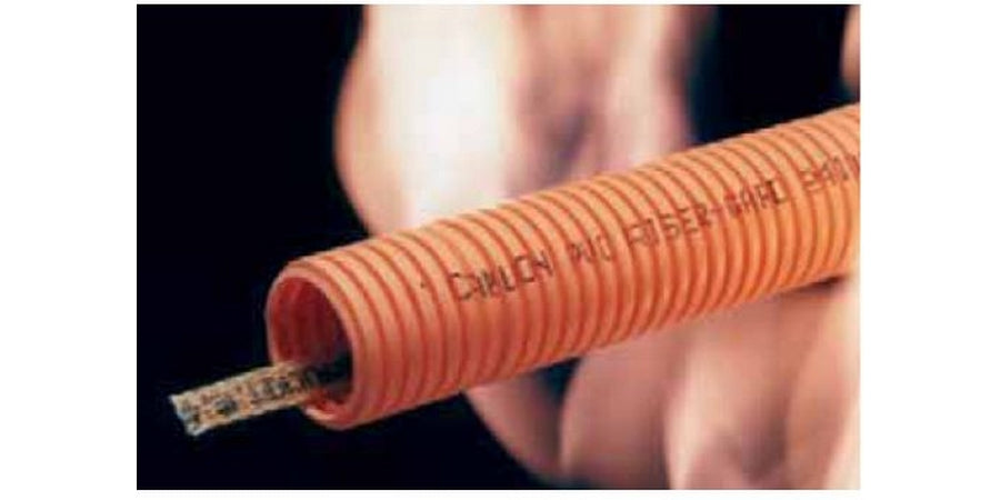Thomas & Betts DF4X1-250S | Corrugated Conduit, 1 in., 0.98 in., 1.32 in., 250 ft., PVC, Orange