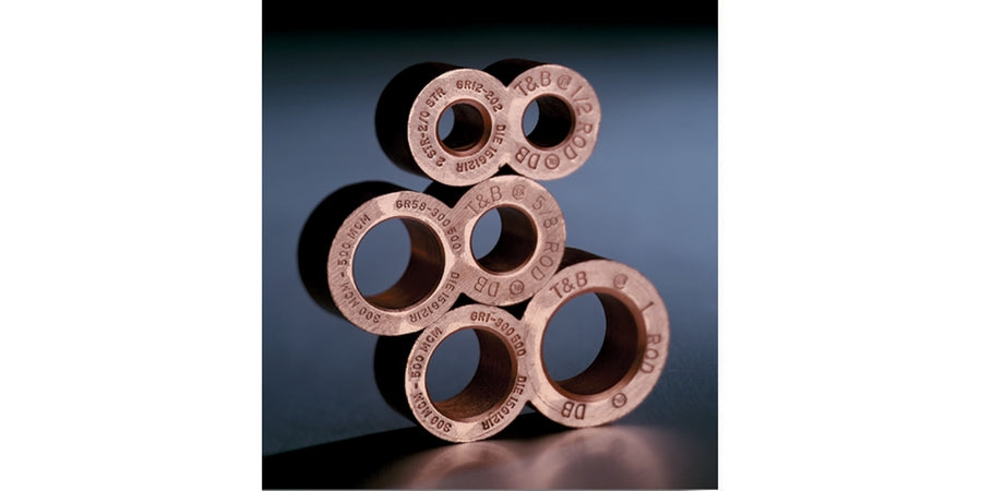 Thomas & Betts GR34-40250 | Compression Ground Rod Tap Connector, For Cable Range 3/0 AWG - 250 kcmil; Ground Rod 3/4 in.
